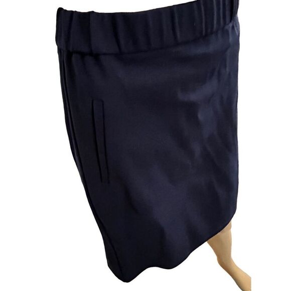 NWT SZ XXL 41HAWTHORN Amelia Ponte Mini Skirt in NAVY Retail $52 - Picture 3 of 7